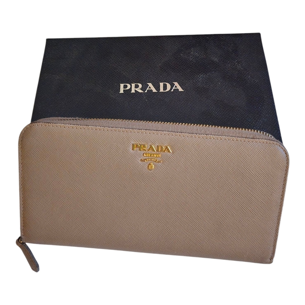 Prada Tan Wallet